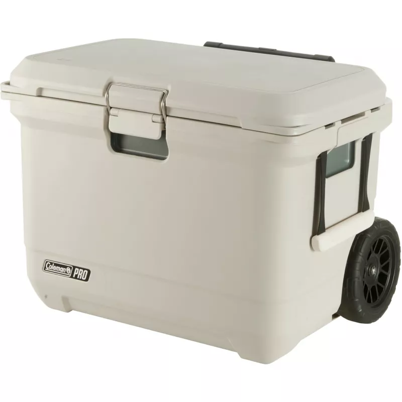 Coleman Pro 55QT chladiaci box na kolieskach biely 52L 120h