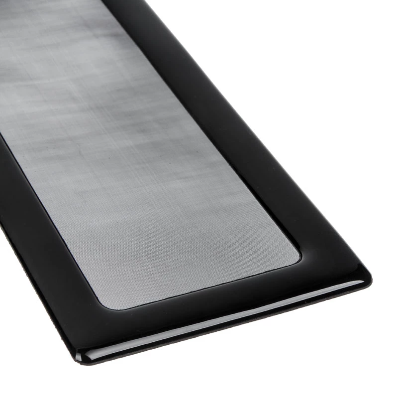 Demciflex protiprachový filter 260 mm x 80 mm – čierny/čierny