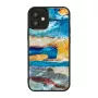 Ochranné puzdro iKins pre Apple iPhone 12 mini – nebesky modrá