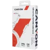 CANYON UC-44, kábel, U4-CC-5A1M-E, USB4 Type-C na Type-C káblová zostava 40G 1m 5A 240W(ERP) s E-MARK, CE, ROHS, biely
