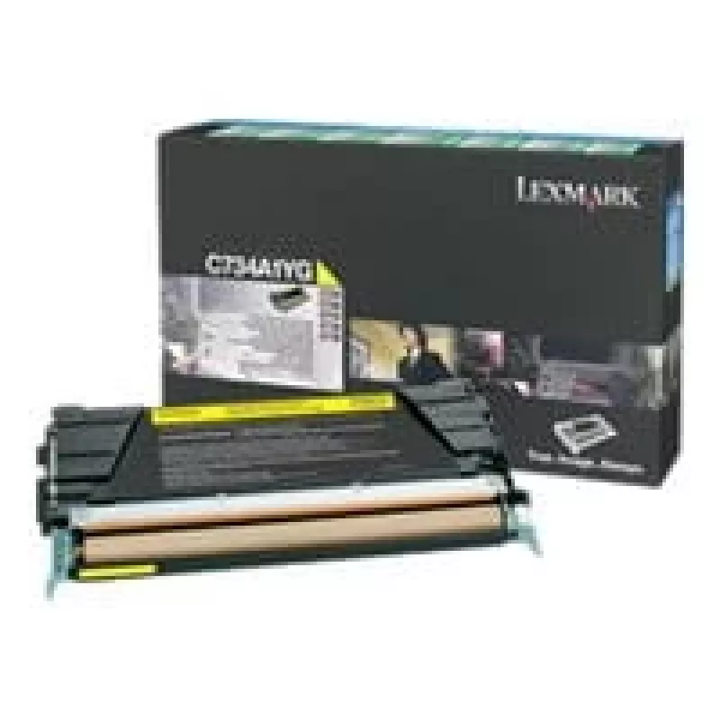 Lexmark - tonerová kazeta - 1 x žltá - 6000 strán - LRP / LCCP (C734A1YG)