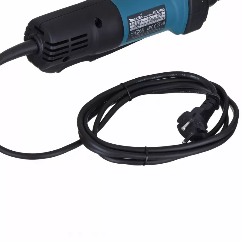 Makita GD0600 priama brúska 25000 ot/min modrá 400 W