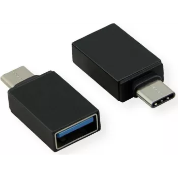 ROLINE 12.03.2997 káblový adaptér USB-C USB-A čierny (12.03.2997)