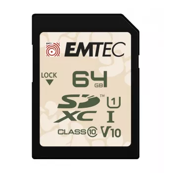 Flash pamäť Emtec 64GB UHS-I SDHC V30/V10 Outdoor
