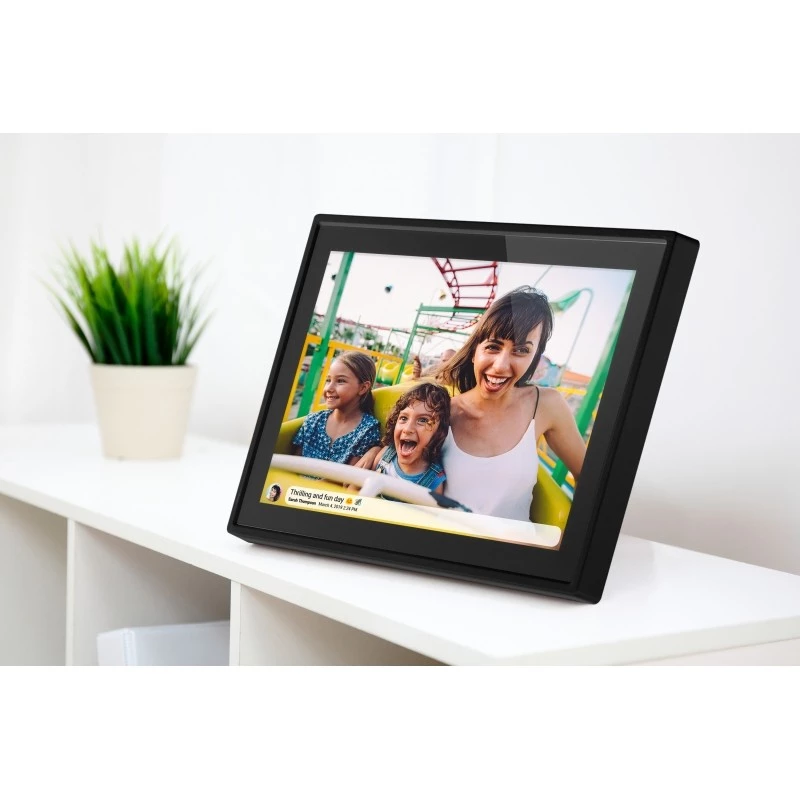 Digitálny fotorámik Braun DigiFrame 1019 25,6 cm (10,1") IPS 1280 x 800 dotykový displej, 16 GB, WiFi, čierny (21257)