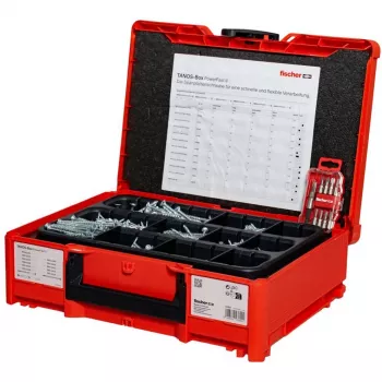 Dutinové skrutky FISCHER 574617 sada, 1081 kusov — upevňovací materiál