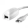 USB 2.0 predlžovací kábel VALUE 1 port biely 5 m