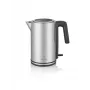 Rýchlovarná kanvica SEVERIN WK 3449 — 1,7 l, 2400 W, nerez/plast, čierno-strieborná