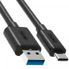 UNITEK Y-C474BK USB kábel USB 3.2 Gen 1 (3.1 Gen 1) 1 m USB A USB C čierny