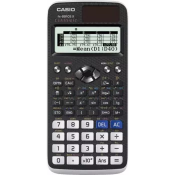 CASIO kalkulačka vedecká FX 991CEX ClassWiz čierna, 12-miestny displej