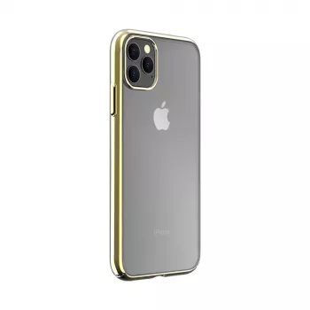 Ochranné puzdro tvrdé Devia Glimmer Series pre iPhone 11 Pro — zlatá, PC puzdro