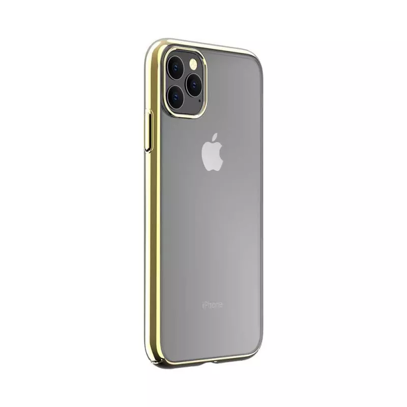 Ochranné puzdro tvrdé Devia Glimmer Series pre iPhone 11 Pro — zlatá, PC puzdro
