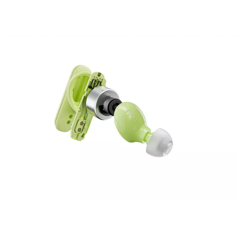 In-Ear True-Wireless headset Skullcandy Smokin’ Buds – zelený, intraaurálny, 20–20000 Hz, 0,0406 kg
