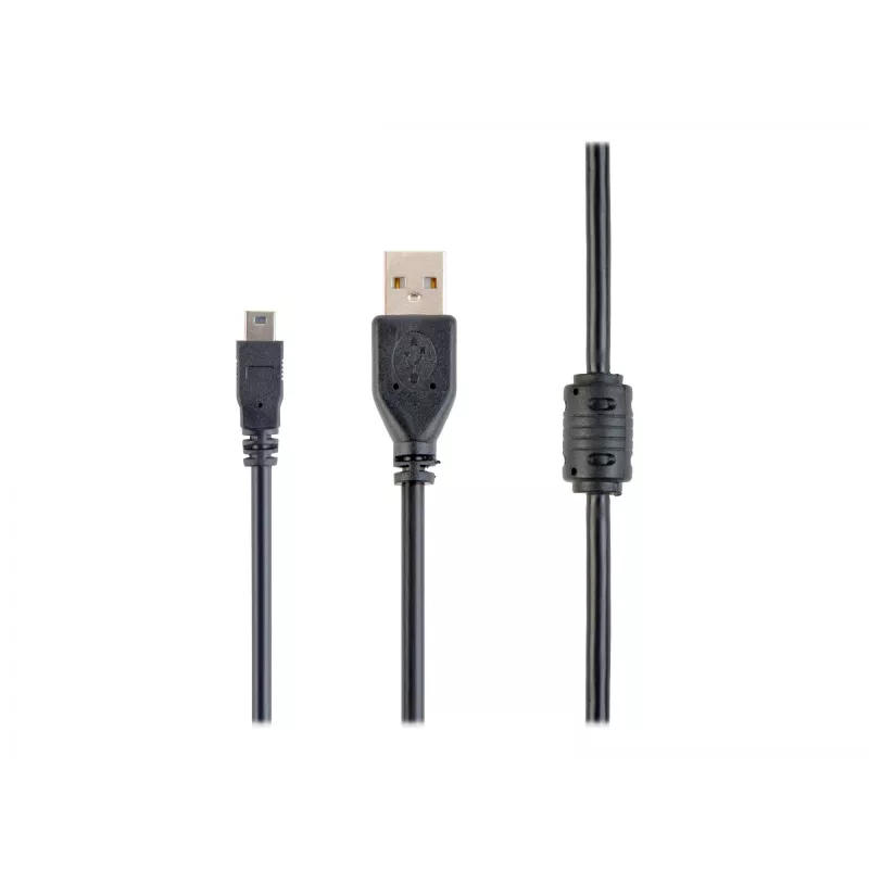 Gembird 1,8 m USB 2.0 A/mini-USB 1,8 m USB A Mini-USB B čierny (CCF-USB2-AM5P-6)
