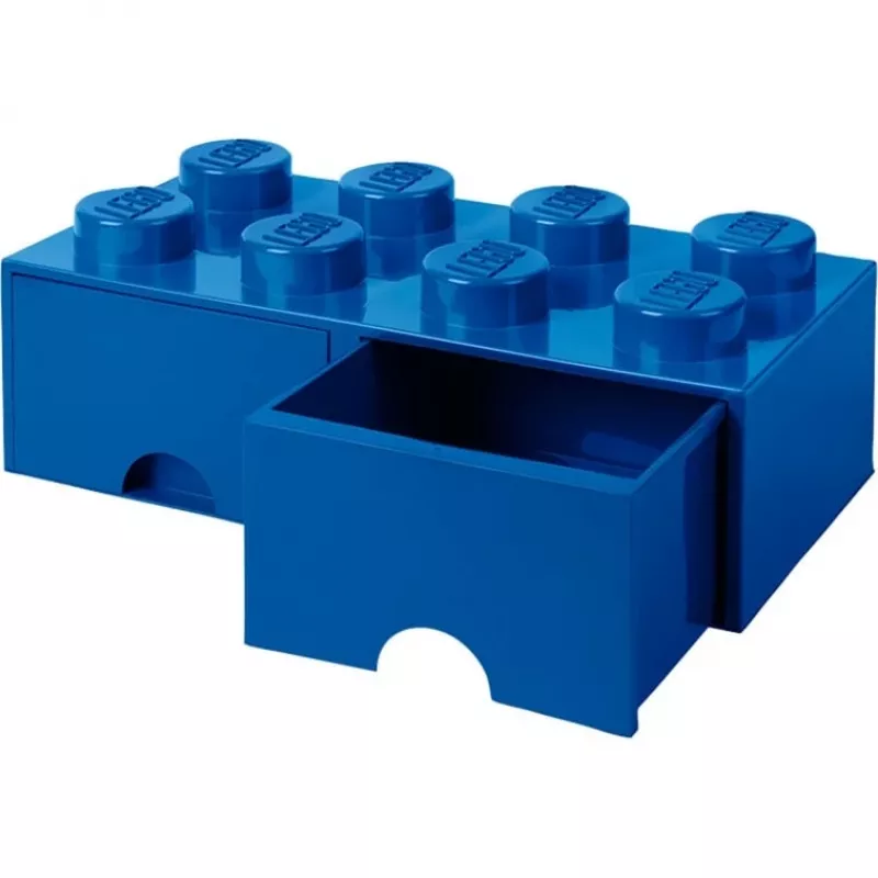 Copenhagen R.C. LEGO úložná krabica na kocky 8 modrá | RC40061731