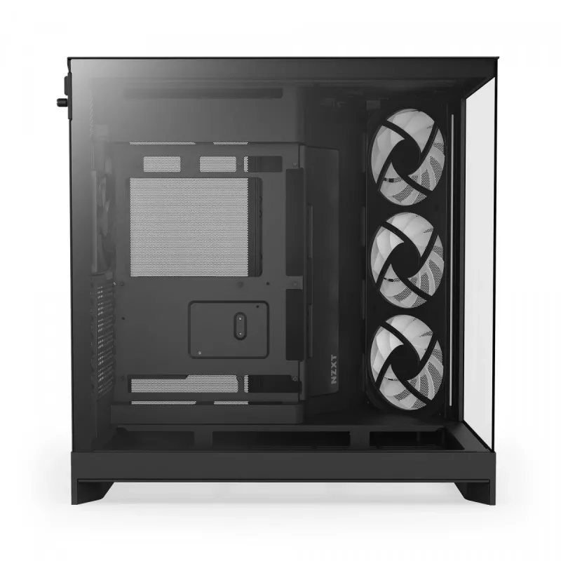 PC skriňa NZXT H9 Flow RGB Midi Tower čierna