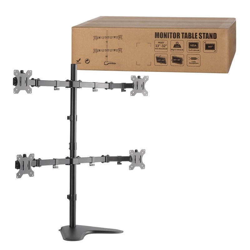 Držiak monitora LogiLink BP0046 81,3 cm (32 palcov) stolový nerezová oceľ