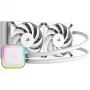 CORSAIR iCUE H100i RGB ELITE kvapalinový chladiaci systém procesora balenie 1 ks biela 120 mm