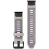 Remienok Garmin QuickFit 20 mm silikónový hmlisto sivý/levanduľový (010-13391-03)