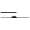CANYON PC headset HSC-1 PC Mic Flat 2m čierny