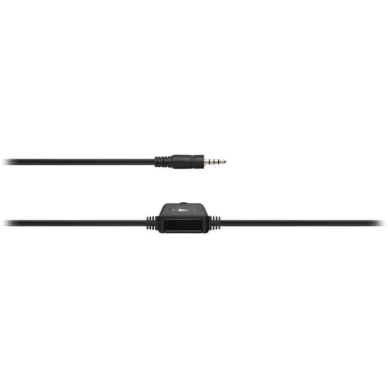 CANYON PC headset HSC-1 PC Mic Flat 2m čierny