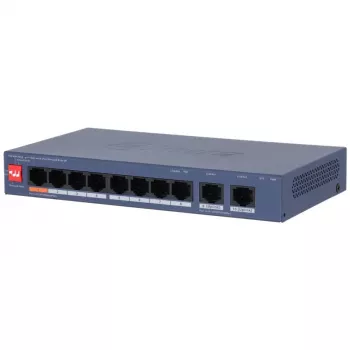 PoE switch CS4010-8ET2GT-60 8-portový Dahua