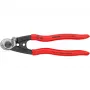 Knipex 95 61 190 nožnice na oceľové laná, 190 mm