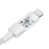 Baseus Gem USB-IP 2.4A rýchlonabíjací kábel 2 m biely