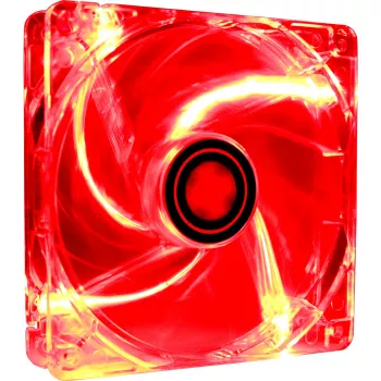 Xilence XF046 120mm červený LED ventilátor do skrine