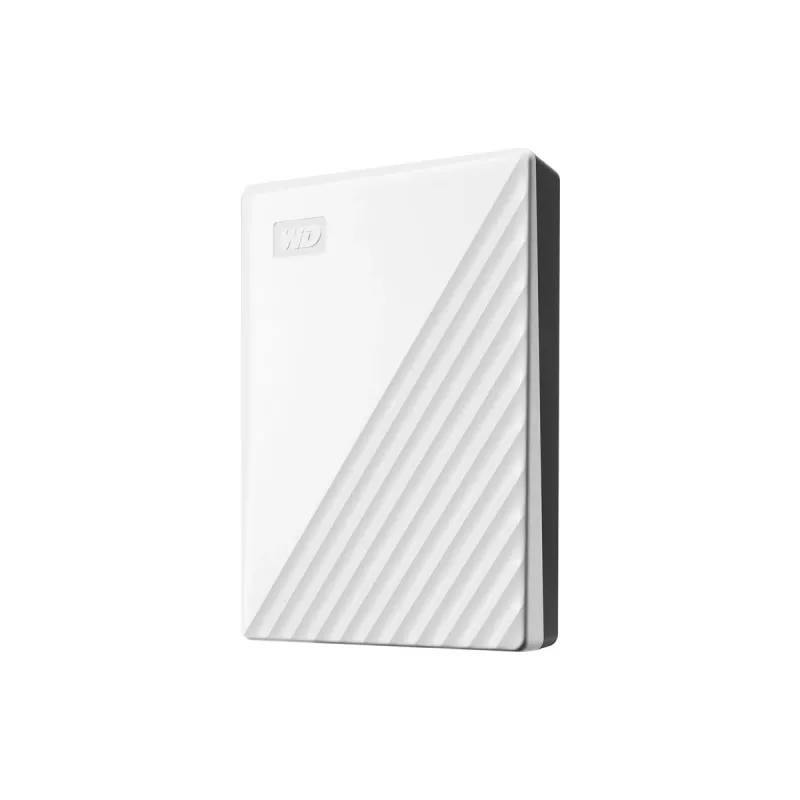 WD My Passport WDBR9S0060BWT - pevný disk - šifrovaný - 6TB - externý (prenosný) - USB 3,2 Gen 1 - 256-bit AES - biela (WDBR9S0060BWT-WESN)