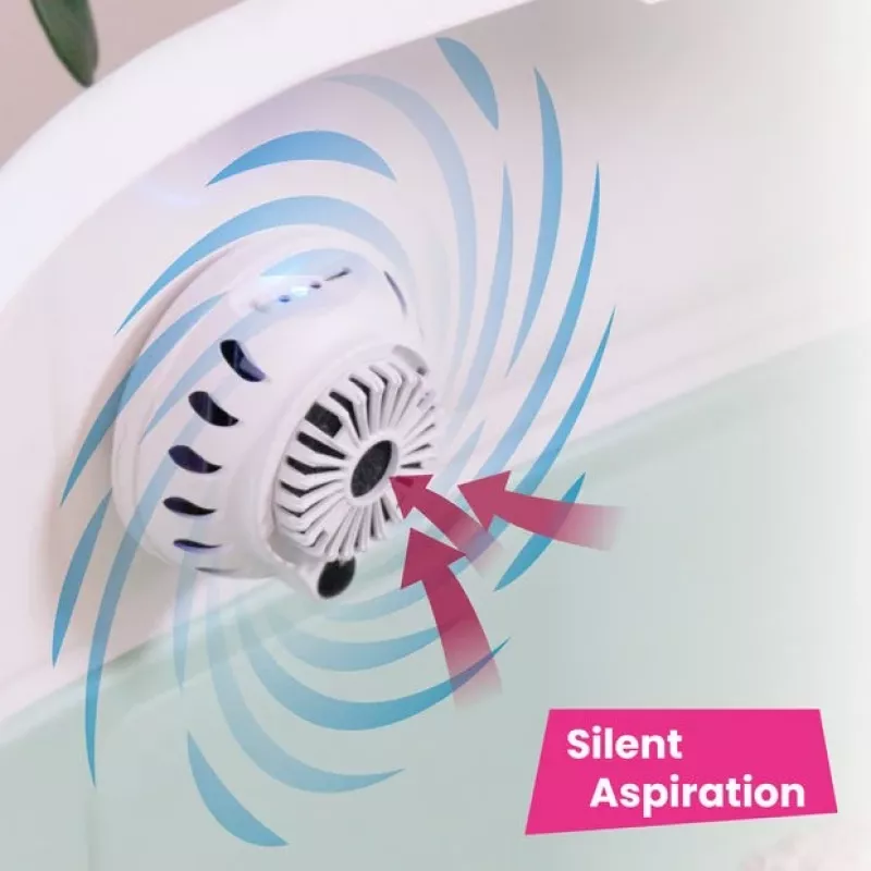FERPLAST Genicair - automatický ventilátor pre mačaciu toaletu