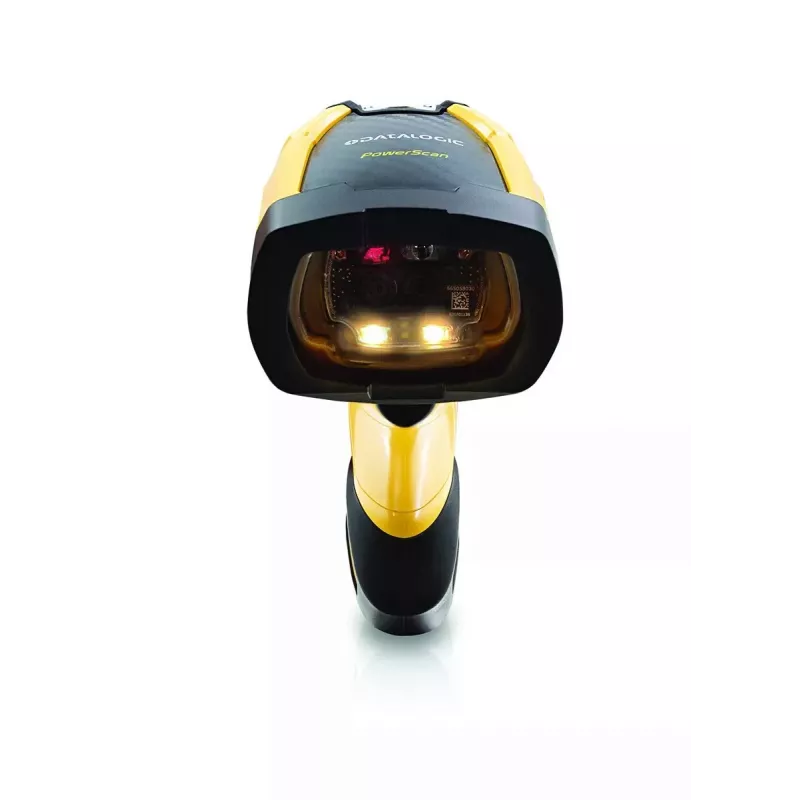 Ručný čítač čiarových kódov Datalogic PM9600-HP433RBK10 1D/2D laserový káblový bezdrôtový