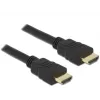 HDMI kábel DeLOCK 84752 1m Type-A konektor samec na samec čierny
