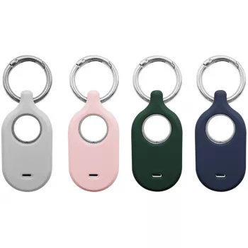 4smarts Súprava silikónových puzdier pre Samsung Galaxy SmartTag2, 4 ks, zmiešané farby (540996)