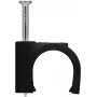 Goobay Kabelclip 14 mm, čierna (64685)