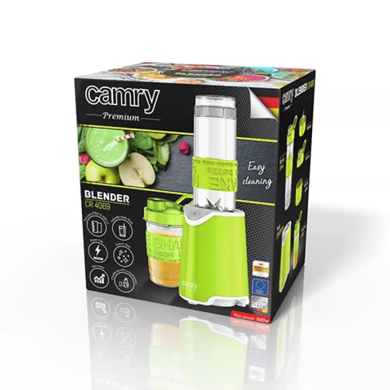 Camry CR 4069 mixér 600 L kuchynský mixér zelená, transparentná, biela 500 W