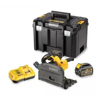 DEWALT DCS520T2 ručná kotúčová píla 54V 2x XR FLEXVOLT 6Ah TSTAK čierna, žltá