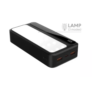 Prenosná powerbank P20 LCDPD LAMP 20000mAh