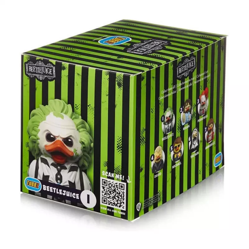 TUBBZ zberateľská kačica - Beetlejuice 9 cm