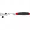 Wiha oboustranný račňový kľúč 3/8 push button a ball lock čierno-červený (45625)