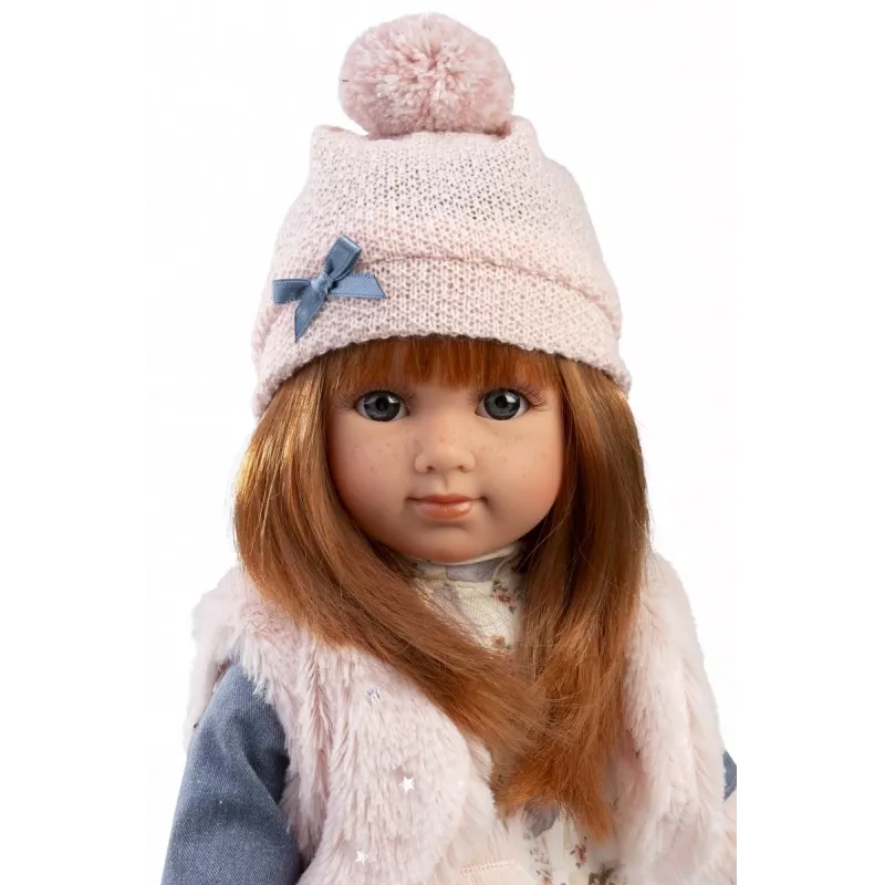 Bábika Llorens Nicole 35 cm – realistické črty, mäkké telo, bábika