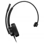 Káblový monaurálny USB headset HP Poly Mission 415 — ľahký s 99 g, jednoúškový dizajn