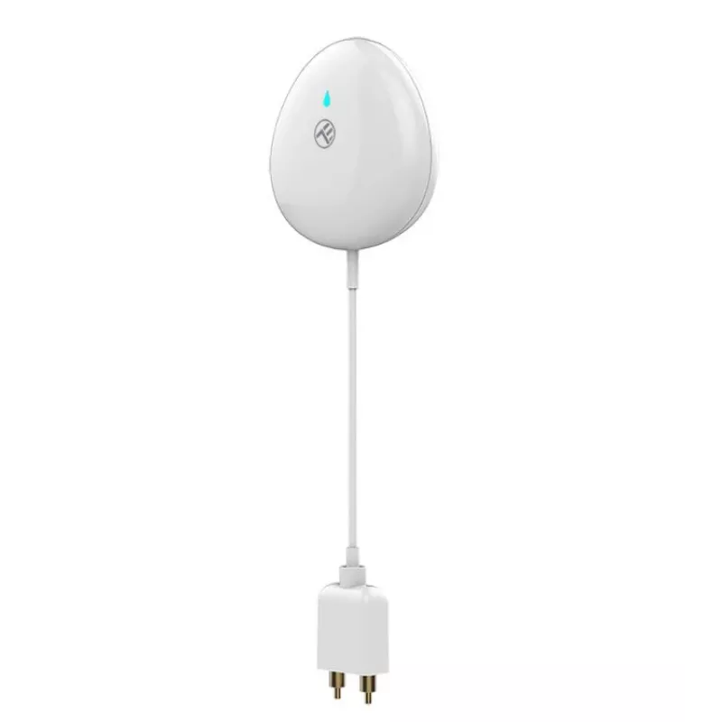 Senzor zaplavenia Tellur WiFi AAA biely – bezdrôtový detektor vody, na batérie (AAA)