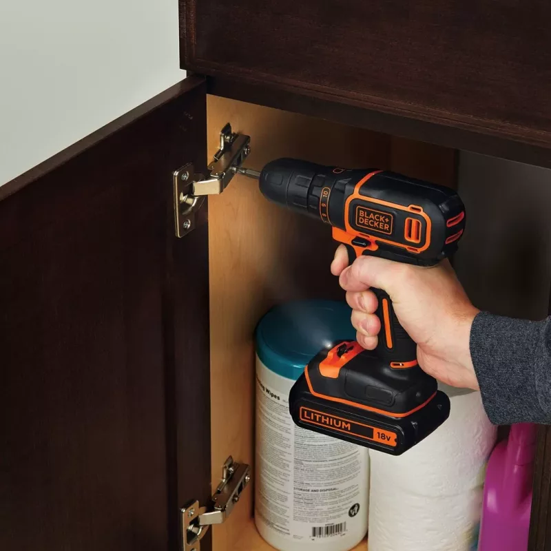 Black & Decker BDCDC18K-QW vŕtačka čierna, O