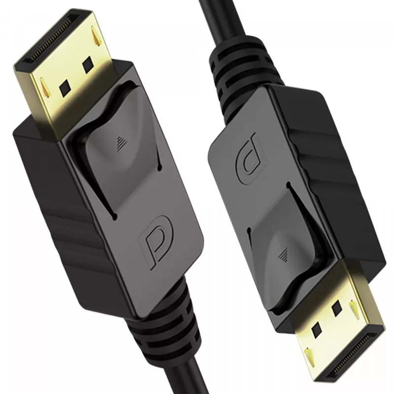 DisplayPort kábel Unitek Y-C609BK — 3 m, samec-samec, čierny