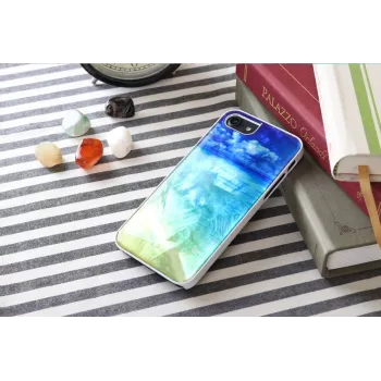 Ochranné puzdro iKins pre Apple iPhone 8/7 beach biela