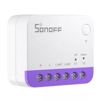 Mini WiFi Smart Switch Sonoff MINI-RBS — kompaktný dizajn, diaľkové ovládanie cez WLAN