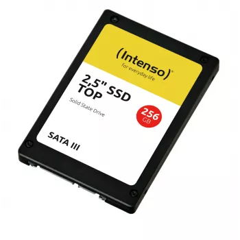 Intenso SSD||256GB|SATA 3.0|SLC|rýchlosť zápisu 500 MBytes/sec|rýchlosť čítania 520 MBytes/sec|2,5|3812440