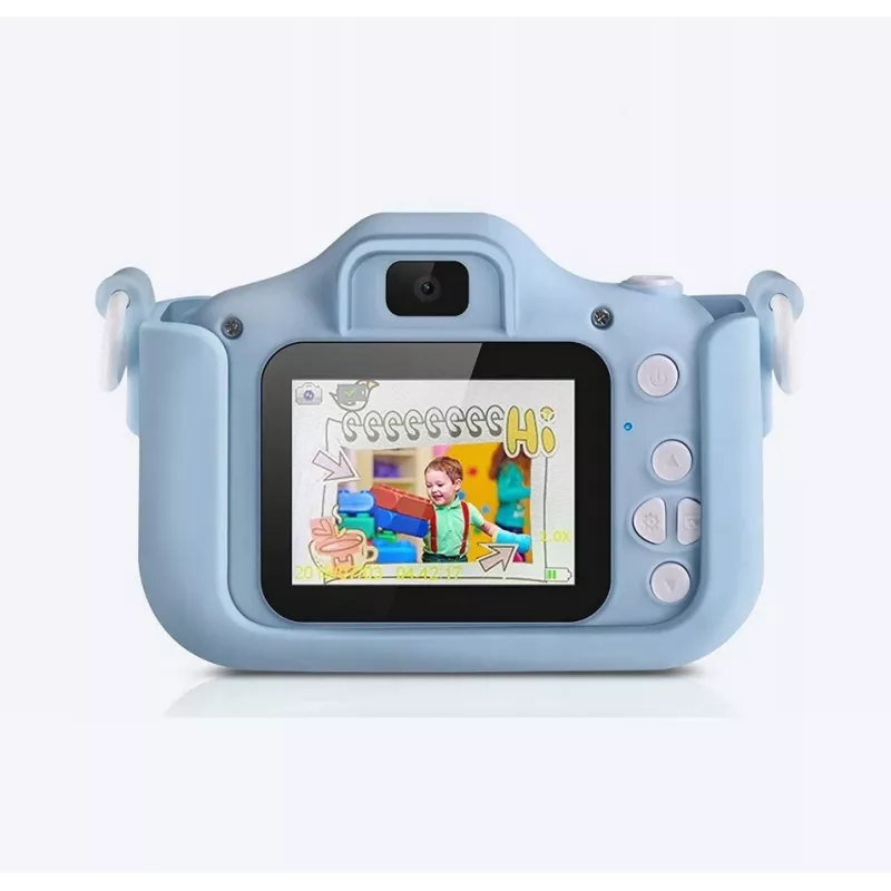 Extralink detská kamera H29 Single modrá, 1080P 30fps, 2.0 displej digitálny fotoaparát