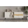 Cama INSERTO 3D1W komoda 190x40x80 cashmere + LED